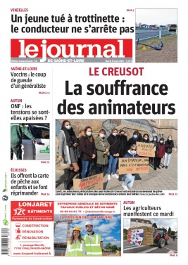 Le Journal de Saône et Loire N°20210309 du 09 mars 2021 à télécharger sur iPad