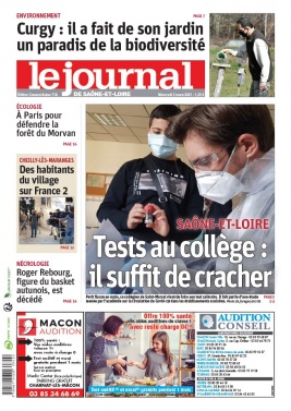 Le Journal de Saône et Loire N°20210303 du 03 mars 2021 à télécharger sur iPad