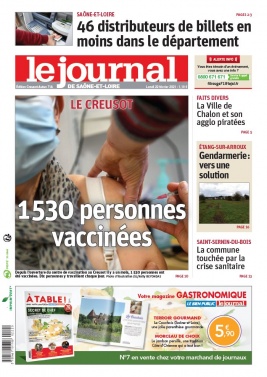 Le Journal de Saône et Loire N°20210222 du 22 février 2021 à télécharger sur iPad