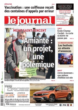 Le Journal de Saône et Loire N°20210221 du 21 février 2021 à télécharger sur iPad