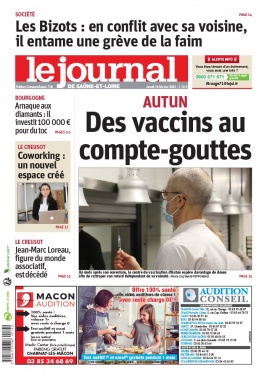 Le Journal de Saône et Loire N°20210218 du 18 février 2021 à télécharger sur iPad