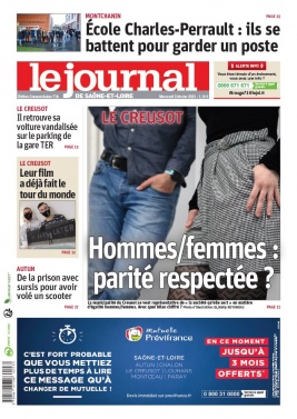 Le Journal de Saône et Loire N°20210203 du 03 février 2021 à télécharger sur iPad