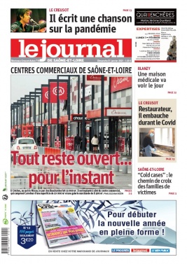 Le Journal de Saône et Loire N°20210131 du 31 janvier 2021 à télécharger sur iPad