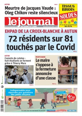 Le Journal de Saône et Loire N°20210120 du 20 janvier 2021 à télécharger sur iPad