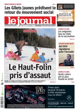 Le Journal de Saône et Loire N°20210110 du 10 janvier 2021 à télécharger sur iPad