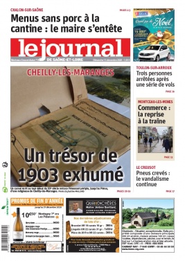 Le Journal de Saône et Loire N°20201213 du 13 décembre 2020 à télécharger sur iPad