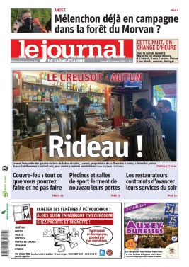 Le Journal de Saône et Loire N°20201024 du 24 octobre 2020 à télécharger sur iPad