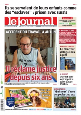 Le Journal de Saône et Loire N°20200930 du 30 septembre 2020 à télécharger sur iPad