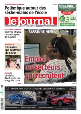 Le Journal de Saône et Loire N°20200921 du 21 septembre 2020 à télécharger sur iPad