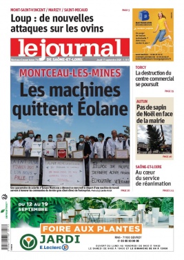 Le Journal de Saône et Loire N°20200917 du 17 septembre 2020 à télécharger sur iPad