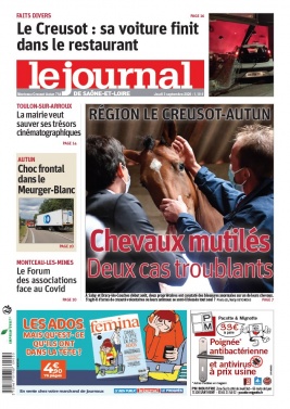 Le Journal de Saône et Loire N°20200903 du 03 septembre 2020 à télécharger sur iPad