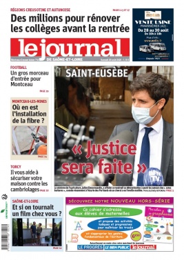 Le Journal de Saône et Loire N°20200829 du 29 août 2020 à télécharger sur iPad