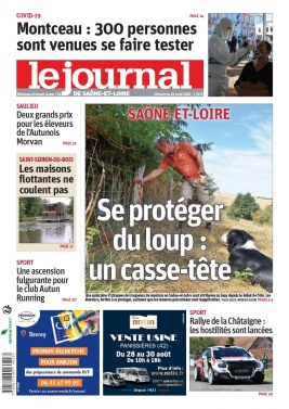 Le Journal de Saône et Loire N°20200823 du 23 août 2020 à télécharger sur iPad
