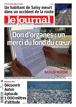 Le Journal de Saône et Loire N°20200817 du 17 août 2020 à télécharger sur iPad