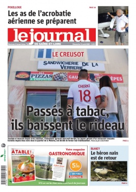 Le Journal de Saône et Loire N°20200816 du 16 août 2020 à télécharger sur iPad