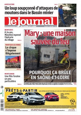 Le Journal de Saône et Loire N°20200801 du 01 août 2020 à télécharger sur iPad