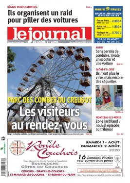 Le Journal de Saône et Loire N°20200729 du 29 juillet 2020 à télécharger sur iPad