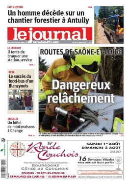 Le Journal de Saône et Loire N°20200728 du 28 juillet 2020 à télécharger sur iPad