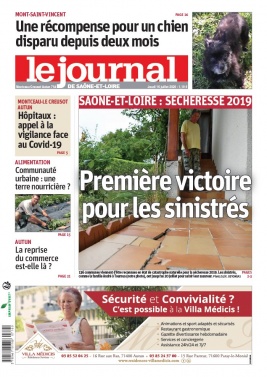 Le Journal de Saône et Loire N°20200716 du 16 juillet 2020 à télécharger sur iPad