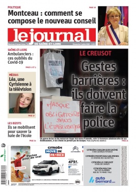 Le Journal de Saône et Loire N°20200705 du 05 juillet 2020 à télécharger sur iPad