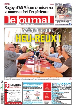 Le Journal de Saône et Loire N°20200603 du 03 juin 2020 à télécharger sur iPad