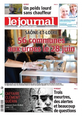 Le Journal de Saône et Loire N°20200523 du 23 mai 2020 à télécharger sur iPad
