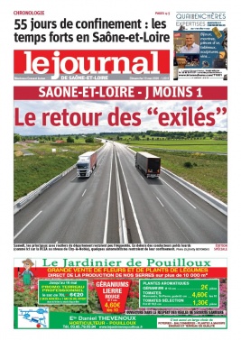 Le Journal de Saône et Loire N°20200510 du 10 mai 2020 à télécharger sur iPad