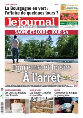 Le Journal de Saône et Loire N°20200509 du 09 mai 2020 à télécharger sur iPad