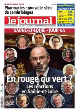 Le Journal de Saône et Loire N°20200429 du 29 avril 2020 à télécharger sur iPad