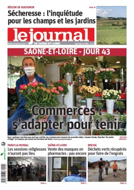 Le Journal de Saône et Loire N°20200428 du 28 avril 2020 à télécharger sur iPad