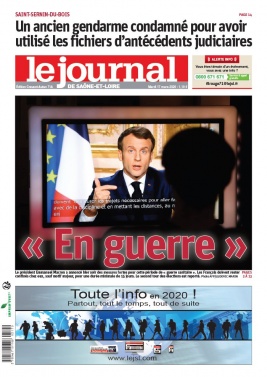 Le Journal de Saône et Loire N°20200317 du 17 mars 2020 à télécharger sur iPad