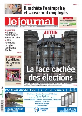 Le Journal de Saône et Loire N°20200307 du 07 mars 2020 à télécharger sur iPad