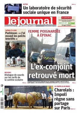 Le Journal de Saône et Loire N°20200224 du 24 février 2020 à télécharger sur iPad