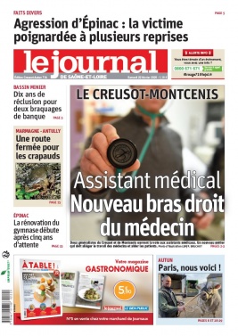 Le Journal de Saône et Loire N°20200222 du 22 février 2020 à télécharger sur iPad