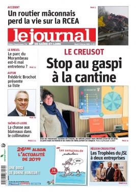 Le Journal de Saône et Loire N°20200218 du 18 février 2020 à télécharger sur iPad