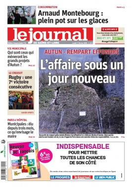 Le Journal de Saône et Loire N°20200217 du 17 février 2020 à télécharger sur iPad