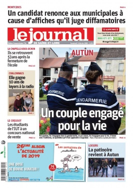 Le Journal de Saône et Loire N°20200214 du 14 février 2020 à télécharger sur iPad
