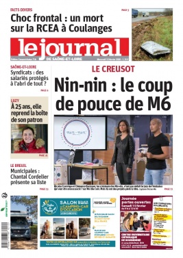 Le Journal de Saône et Loire N°20200212 du 12 février 2020 à télécharger sur iPad