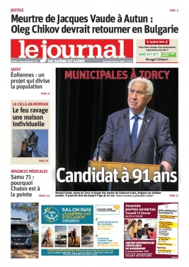 Le Journal de Saône et Loire N°20200208 du 08 février 2020 à télécharger sur iPad