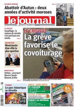 Le Journal de Saône et Loire N°20191220 du 20 décembre 2019 à télécharger sur iPad