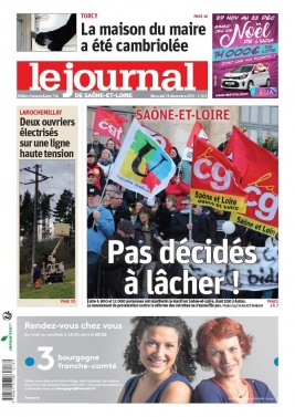 Le Journal de Saône et Loire N°20191218 du 18 décembre 2019 à télécharger sur iPad