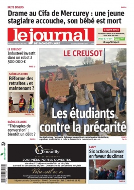 Le Journal de Saône et Loire N°20191212 du 12 décembre 2019 à télécharger sur iPad
