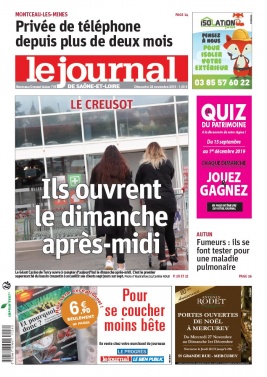 Le Journal de Saône et Loire N°20191124 du 24 novembre 2019 à télécharger sur iPad