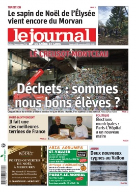 Le Journal de Saône et Loire N°20191122 du 22 novembre 2019 à télécharger sur iPad
