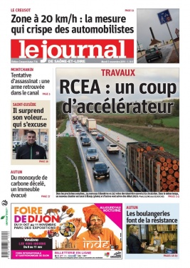 Le Journal de Saône et Loire N°20191105 du 05 novembre 2019 à télécharger sur iPad