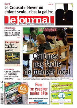 Le Journal de Saône et Loire N°20191007 du 07 octobre 2019 à télécharger sur iPad