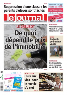 Le Journal de Saône et Loire N°20190918 du 18 septembre 2019 à télécharger sur iPad
