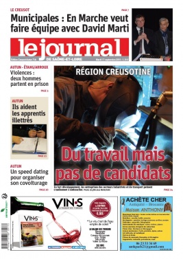 Le Journal de Saône et Loire N°20190917 du 17 septembre 2019 à télécharger sur iPad
