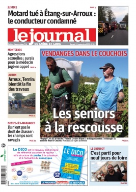 Le Journal de Saône et Loire N°20190914 du 14 septembre 2019 à télécharger sur iPad
