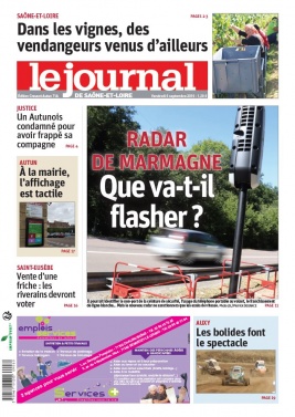 Le Journal de Saône et Loire N°20190906 du 06 septembre 2019 à télécharger sur iPad